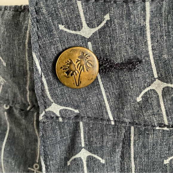 TRUNKS multi-functional men’s shorts anchor print size 34 (I1) - Picture 2 of 6